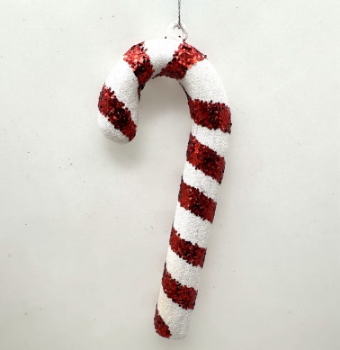 Glass Christmas decoration Sugar Cane